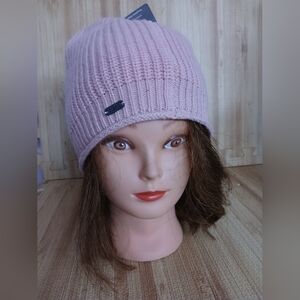 Pistol Y2k Knit Hat Women’s Pink Blush Beanie Stocking Cap Wool Cashmere Margot